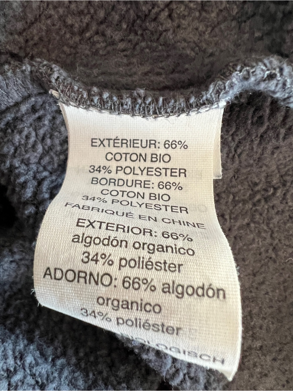 Vuori Restore Oversized Crew 2.0 Grey-Blue (Azure?) Nongender XS - Picture 6 of 7